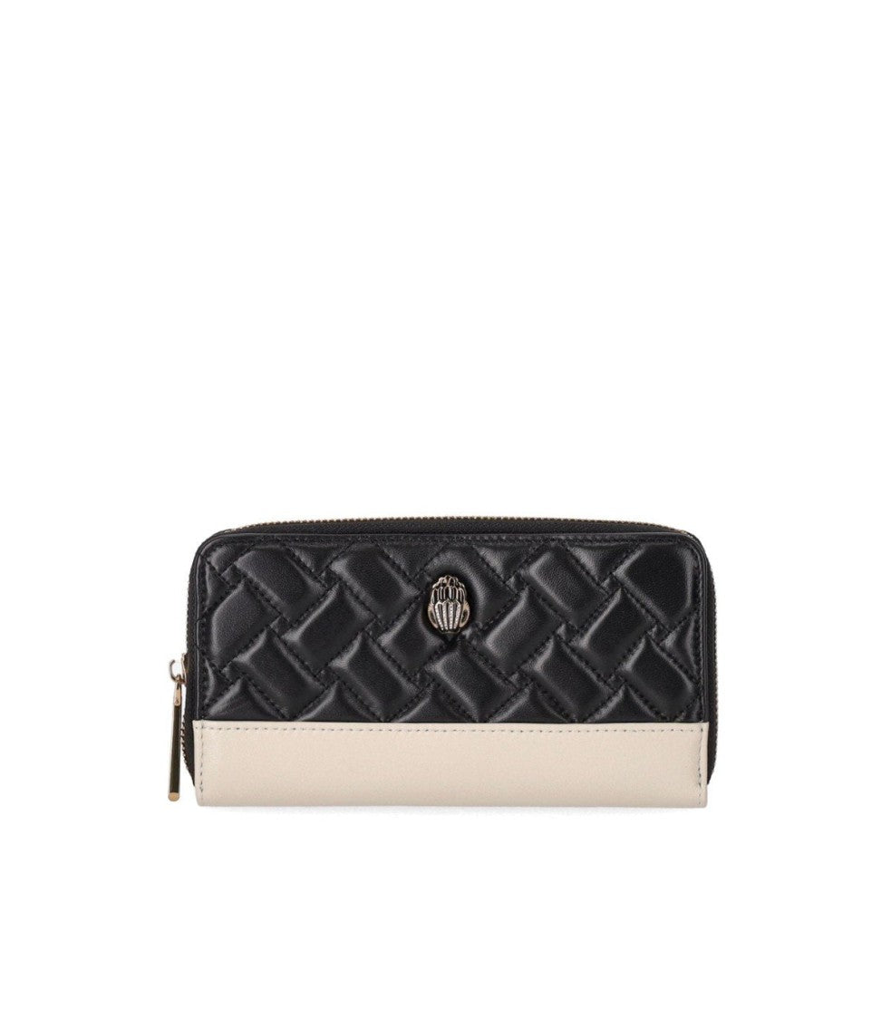 Kurt Geiger Kensington Black White Wallet