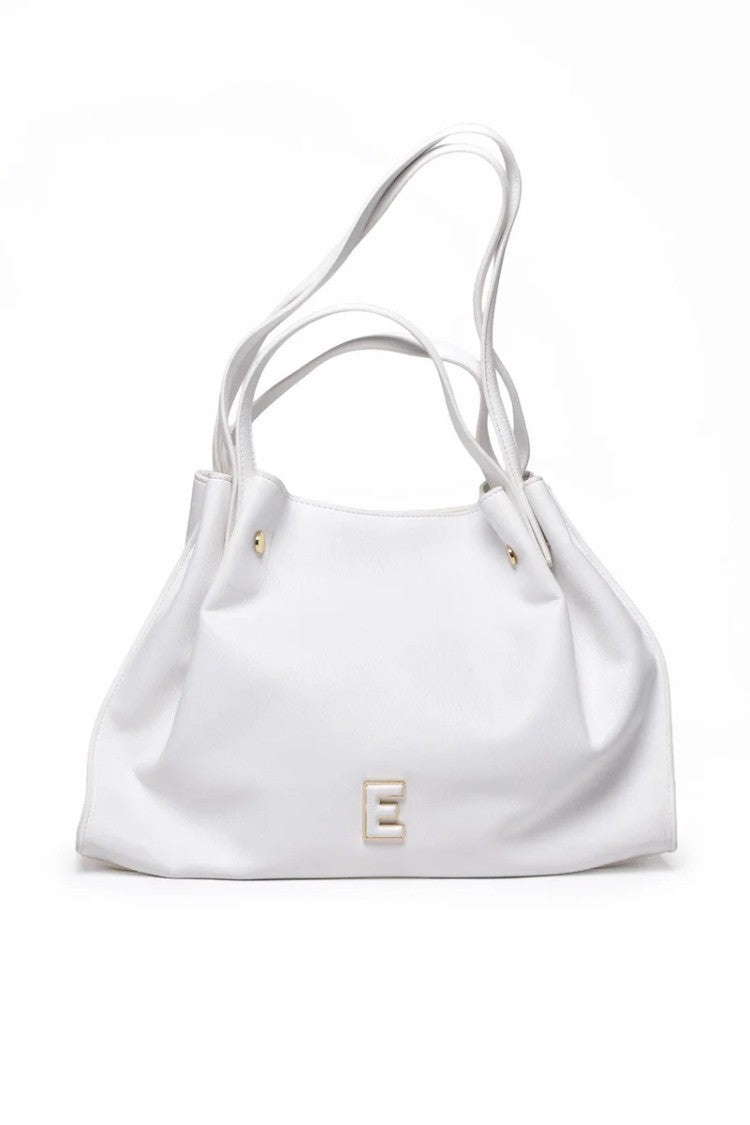 Ermanno Firenze Teresa Small Tote Bag - White