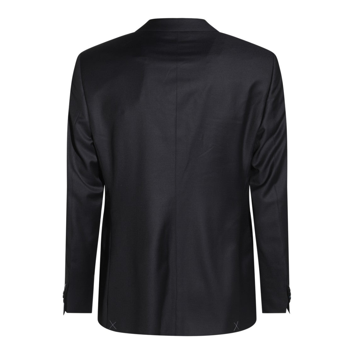 Giorgio Armani Navy Blue Wool Suit