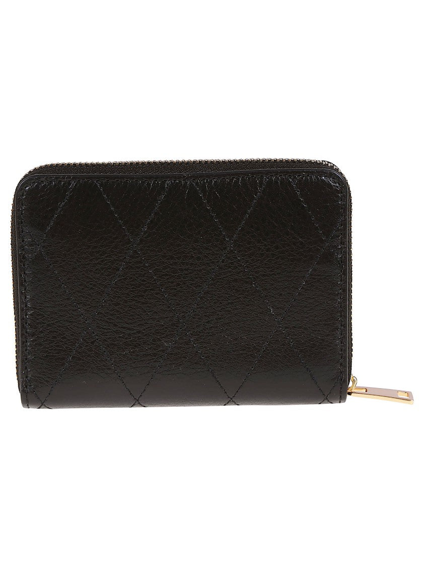 Tory Burch Charlie Quilted Small Zip Wallet