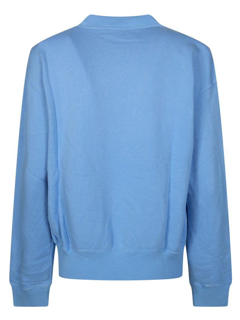 Polo Ralph Lauren Cropped Soft Fabric Crewneck Sweatshirt