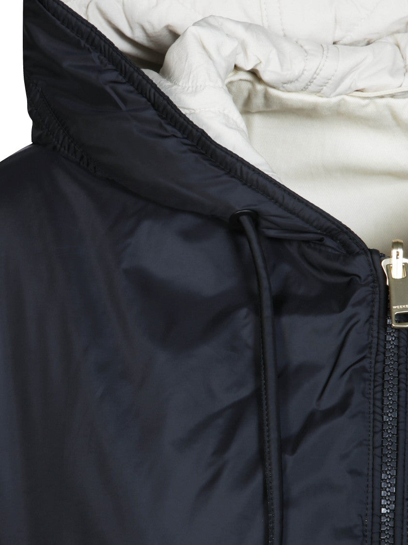 Max Mara Wkdaccenni Hooded Reversible Quilted Gilet