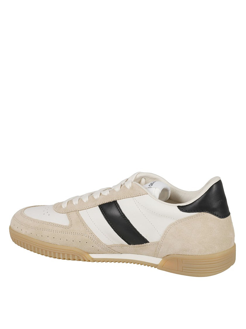 Tom Ford Classic Low-Top Sneakers In Calf Leather
