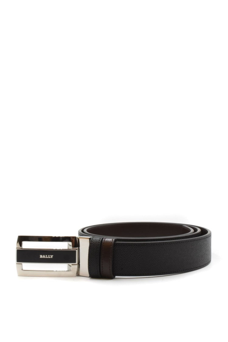 Bally Black Leather Belt