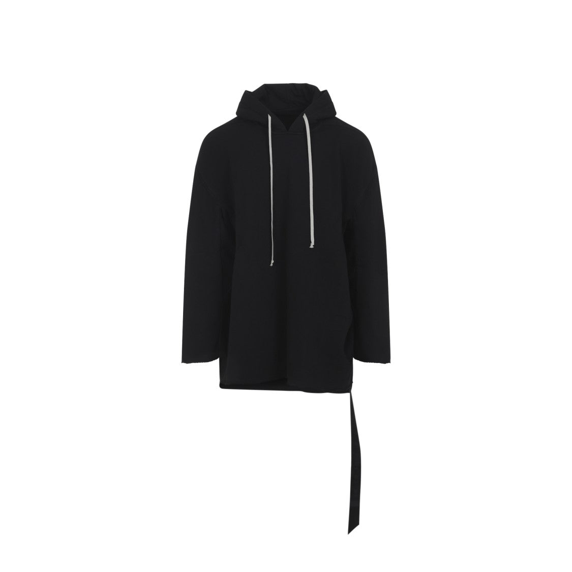 Drkshdw By Rick Owens Relaxed Fit Black Hoodie