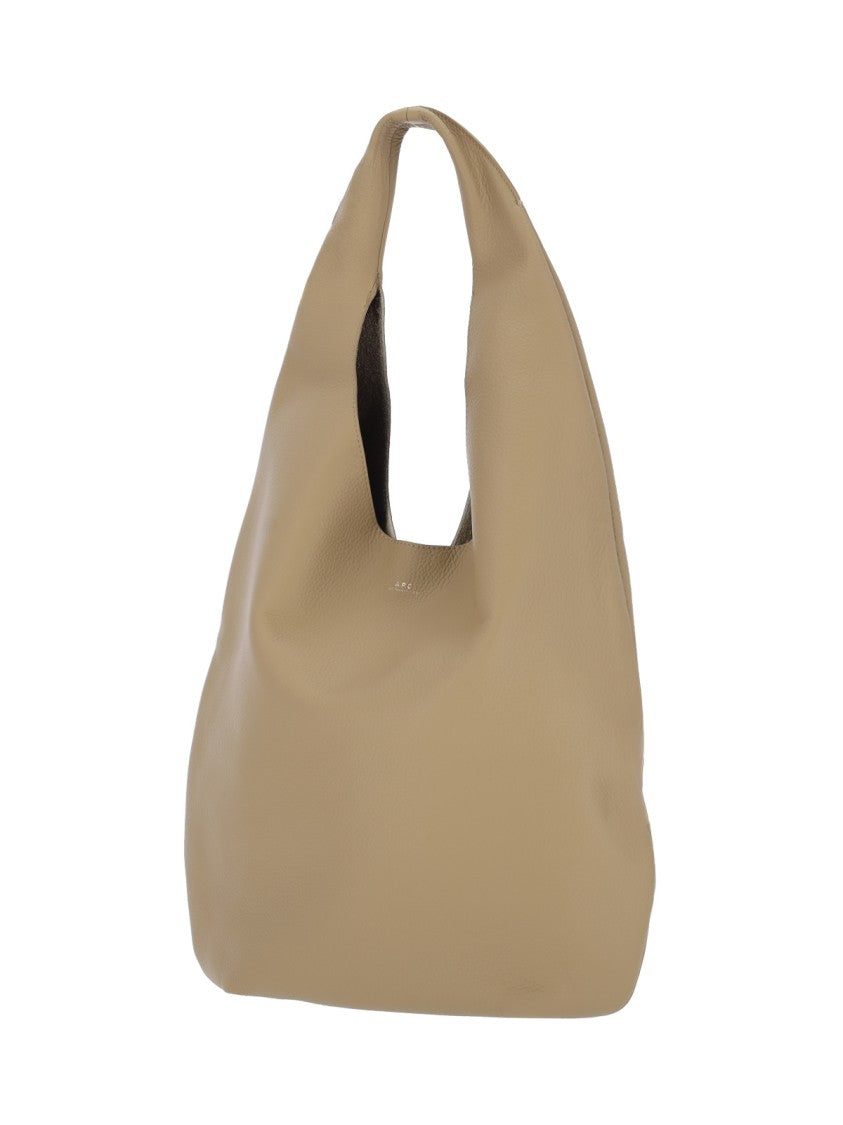 A.P.C. "Le Neige" Tote Bag – Beige