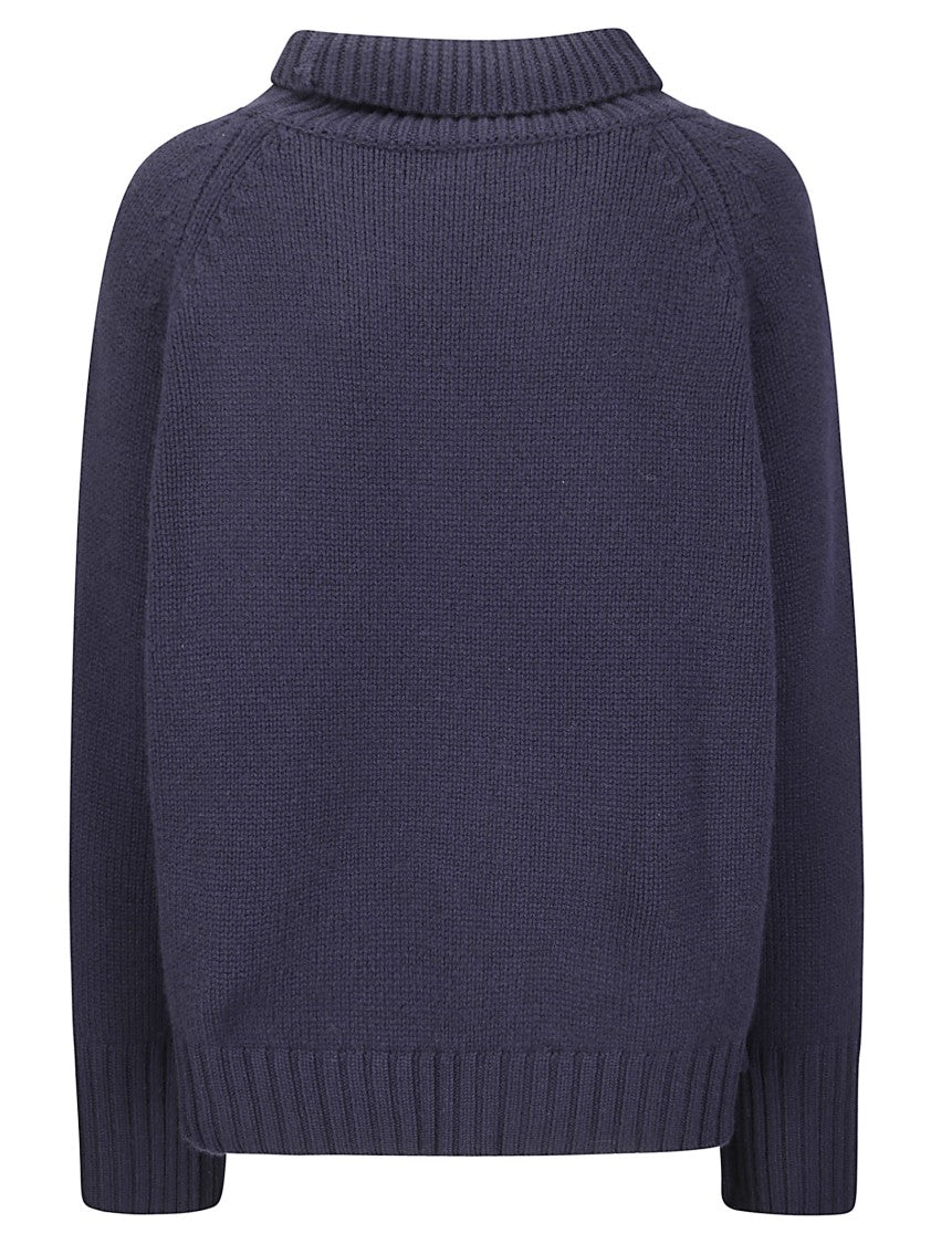 Be You Turtleneck Sweater With Side Slits And Short Fit