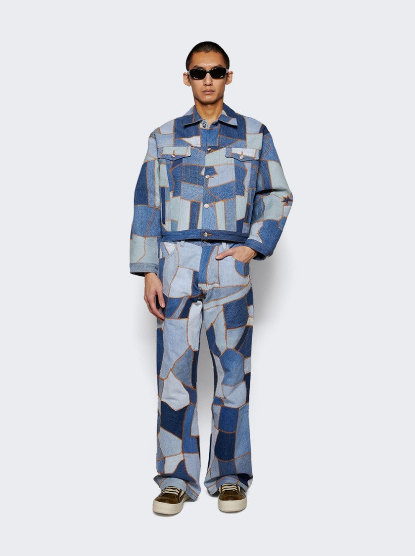 Earthling Vip Body Shop Denim Jacket Blue