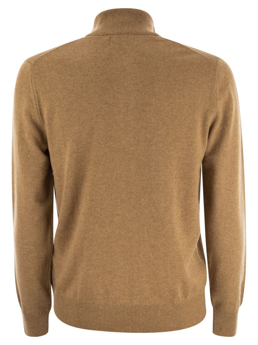 Polo Ralph Lauren Wool Pullover With Half Zip