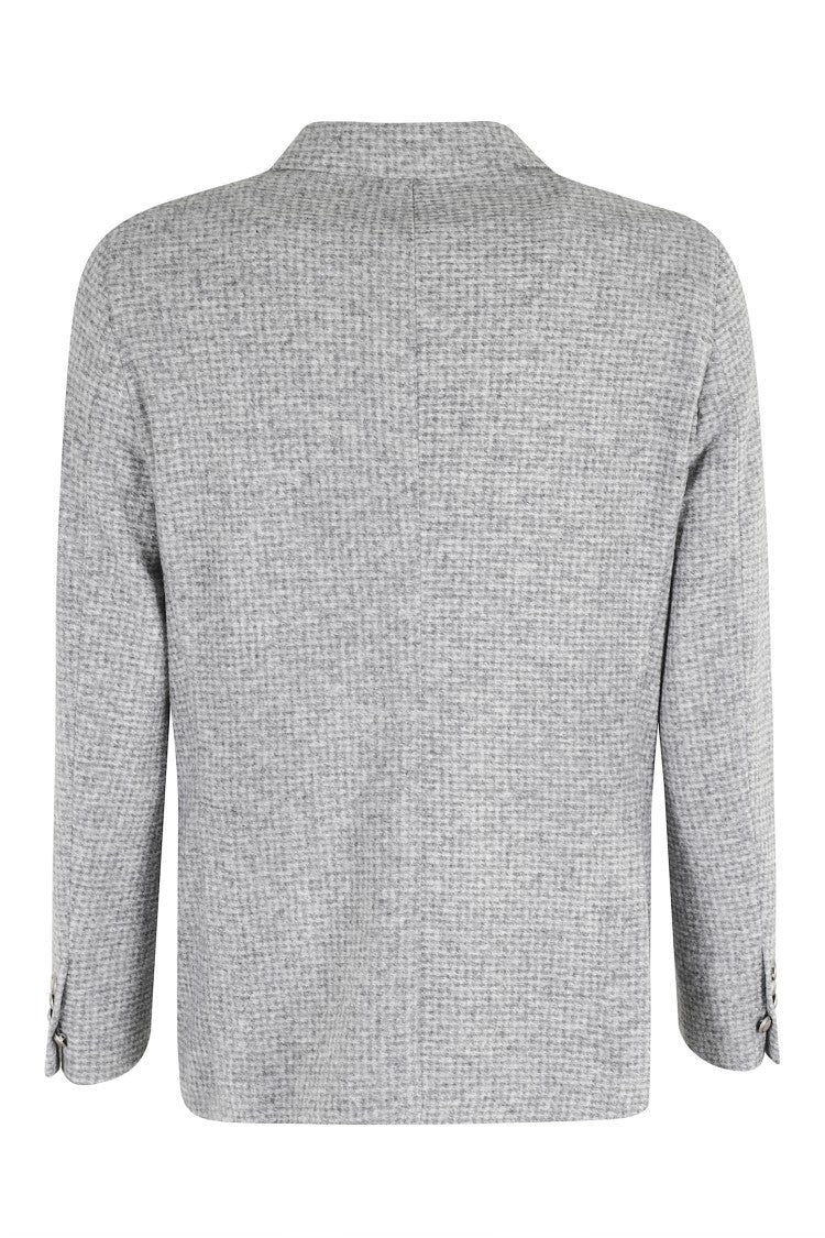 Breras Milano Pied De Poule-Patterned Napoli Jacket