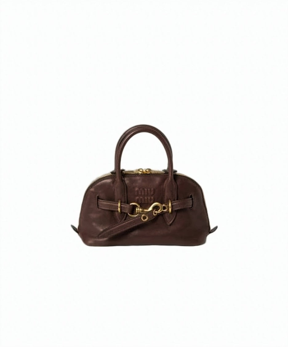 Miu Miu Rounded Rectangular Small Tote Bag