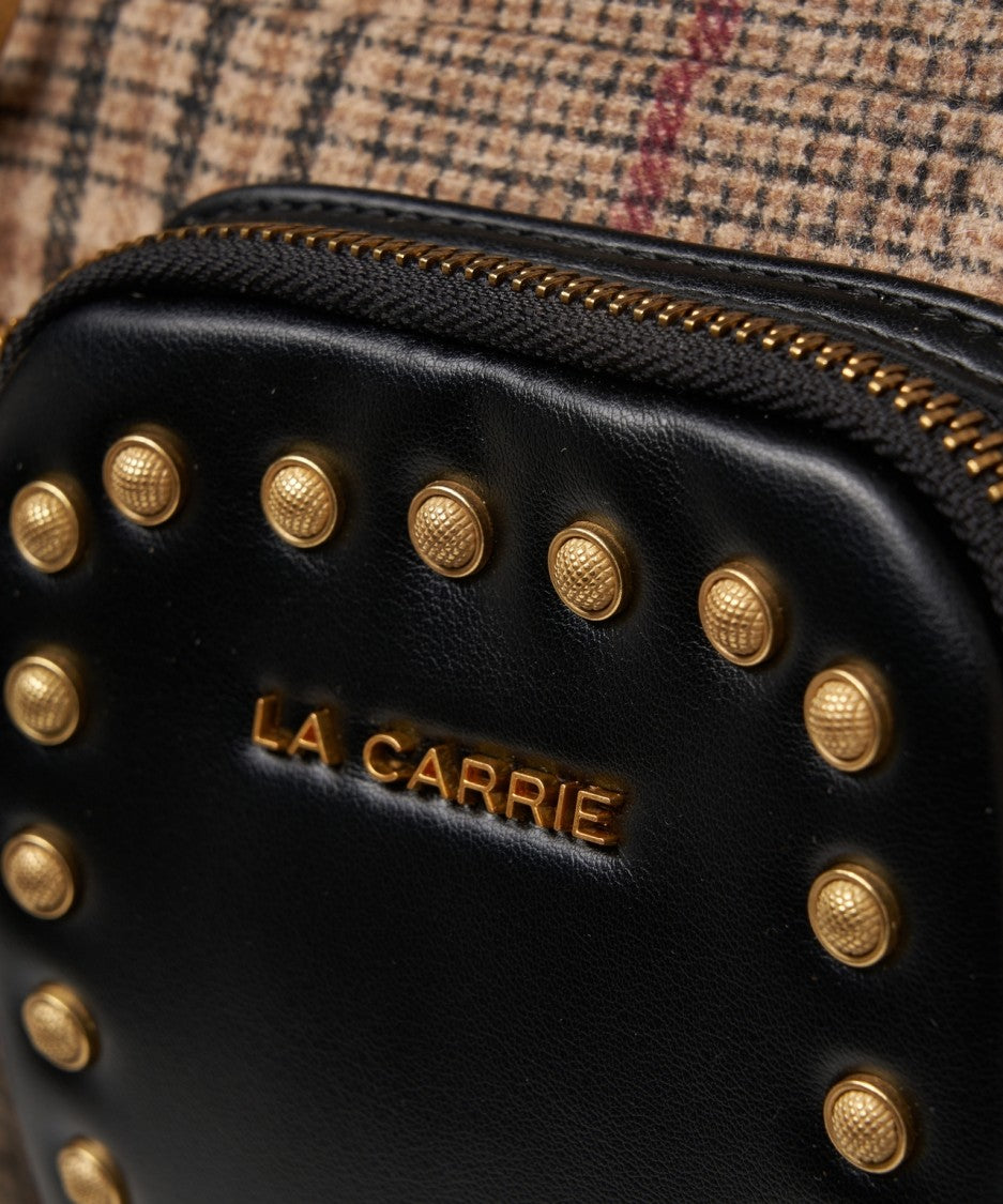 La Carrie Glencheck Shoulder Bag