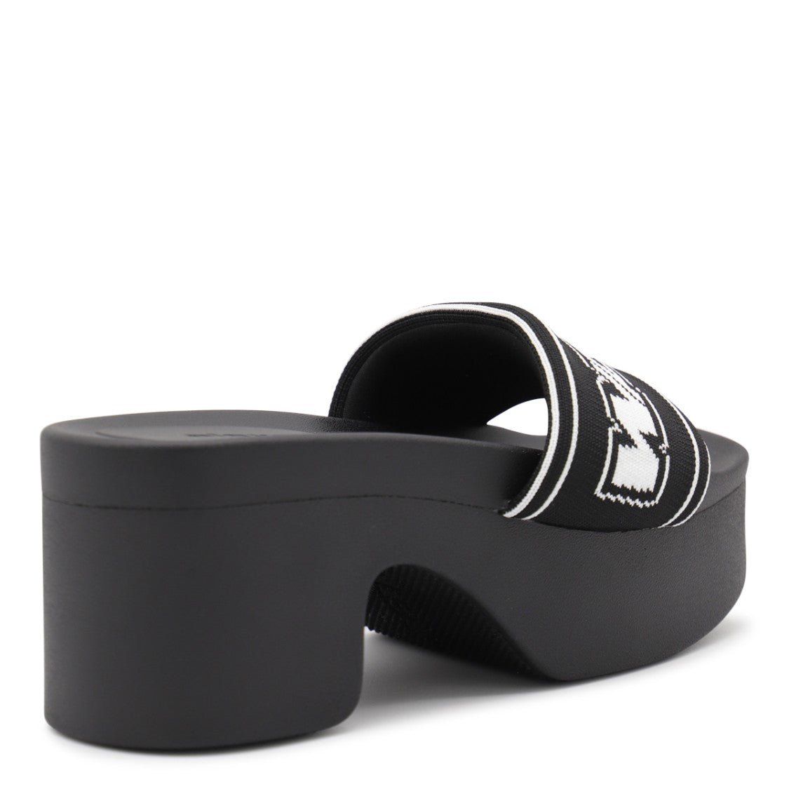 Alexander Wang Square Open Toe Platform Sandals With Heel