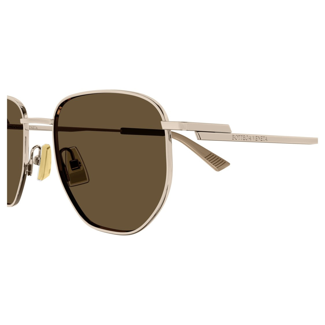 Bottega Veneta Bv1301s Metal Frame Sunglasses