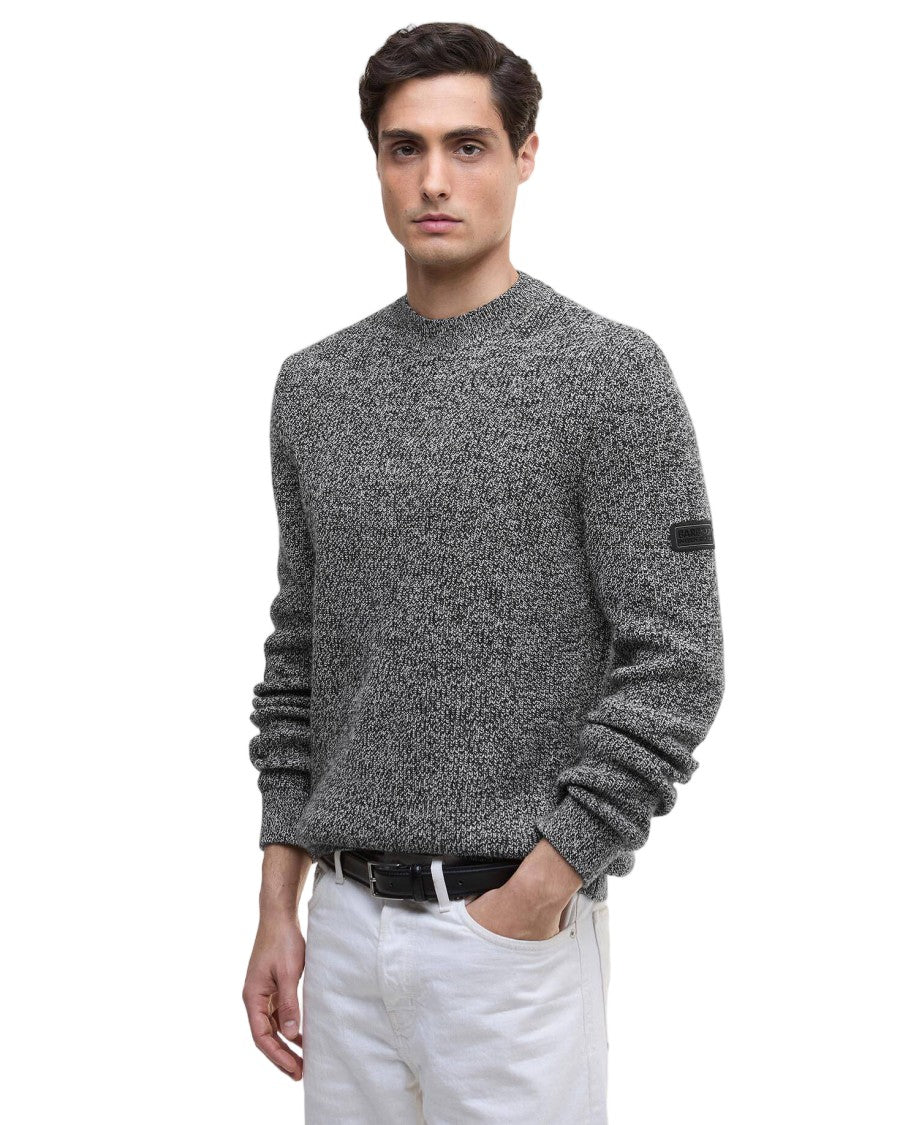 Barbour Declan Yarn Twist Crew Neck Sweater
