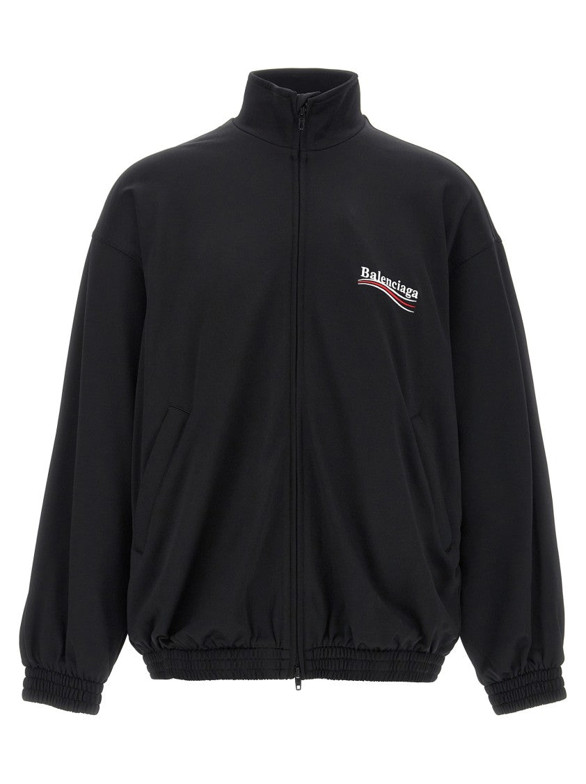 Balenciaga Logo Embroidery Sweatshirt