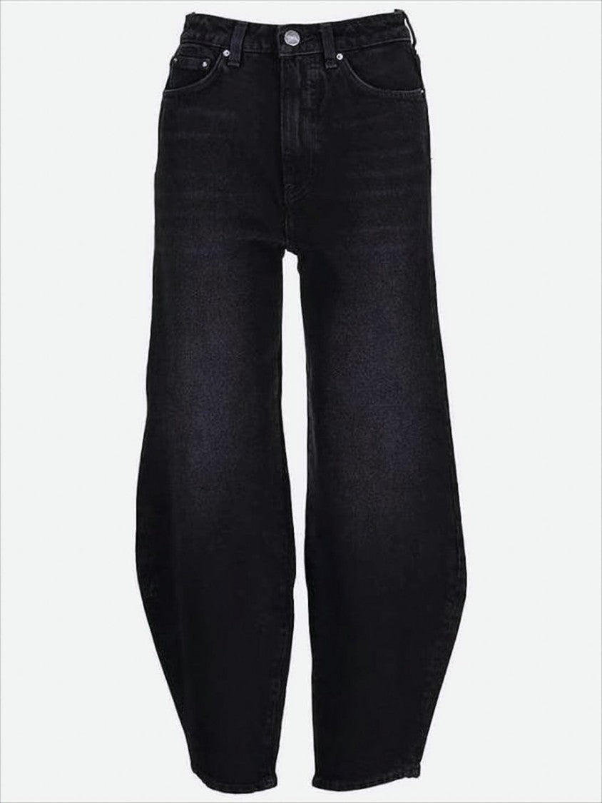 Totême Wide-Leg Denim Pants With Classic Five-Pocket Design