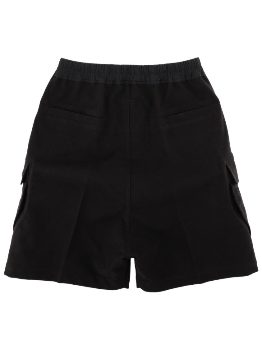 Rick Owens Cargobela Relaxed Fit Cargo Cotton Shorts
