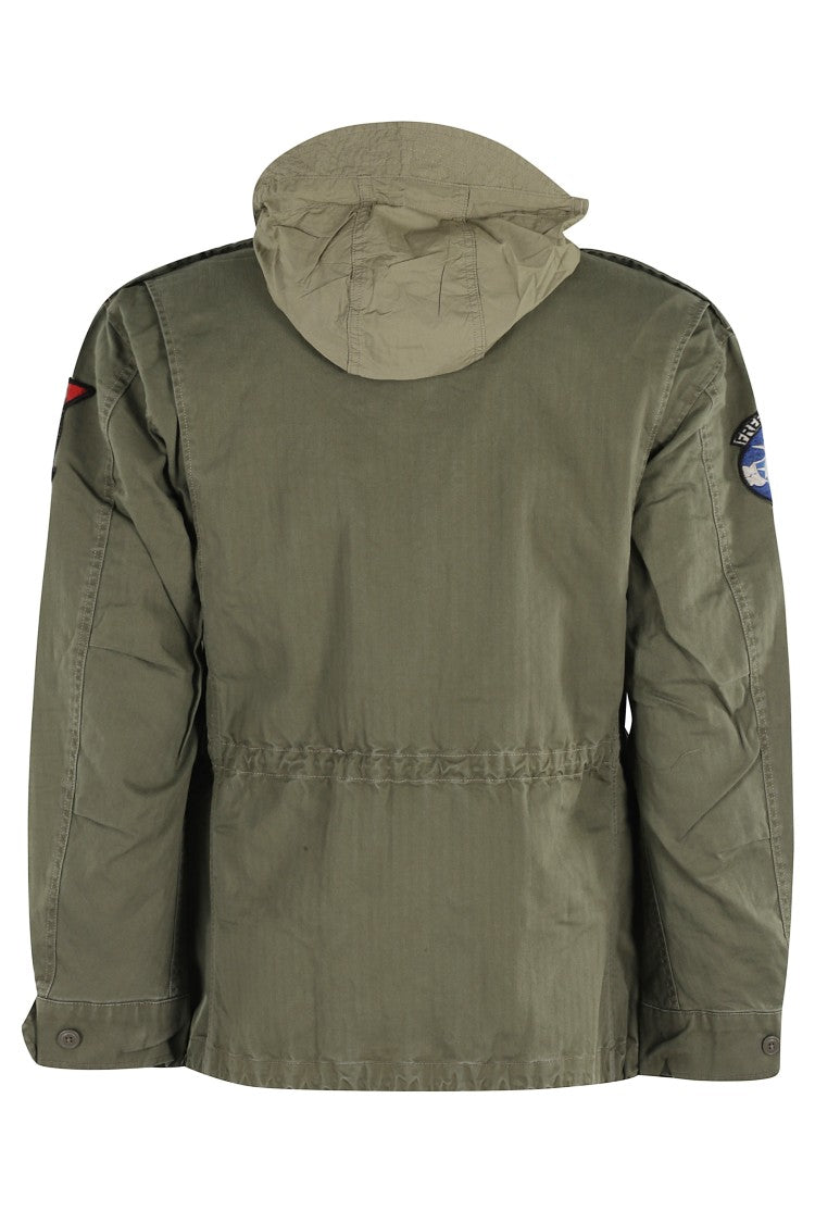 Polo Ralph Lauren Military Field Jacket With Mock Neck