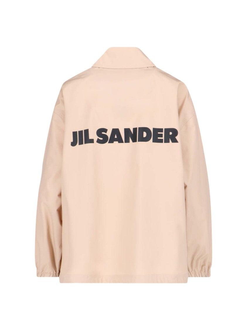 Jil Sander Logo Blazer – Beige