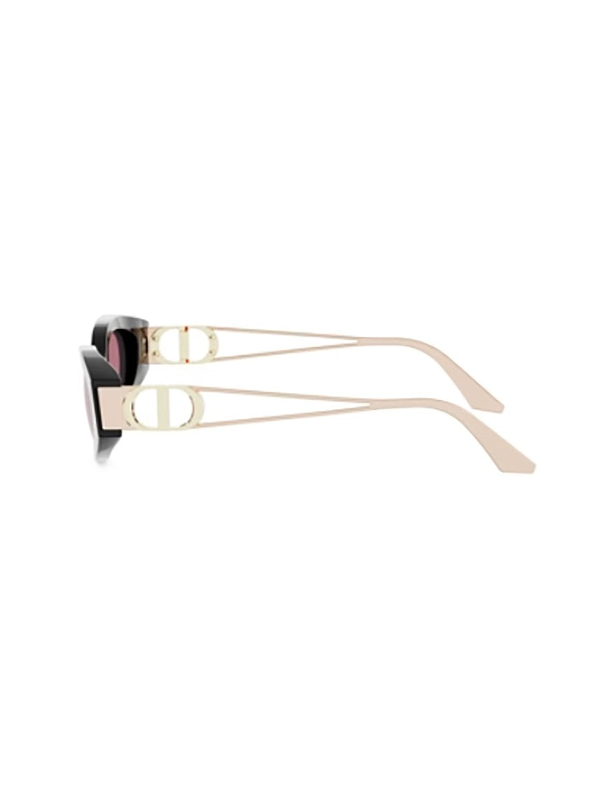 Dior 30Montaigne B6f Cat-Eye Gold Sunglasses