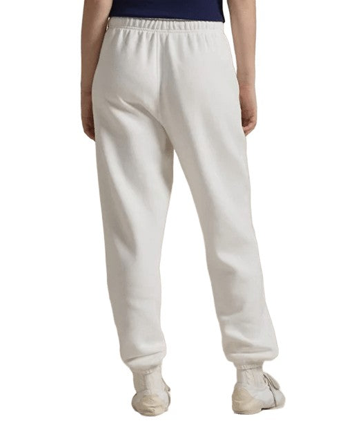 Polo Ralph Lauren Slim Fit Fleece Trousers With Elastic Waistband And Tailored Cuffs