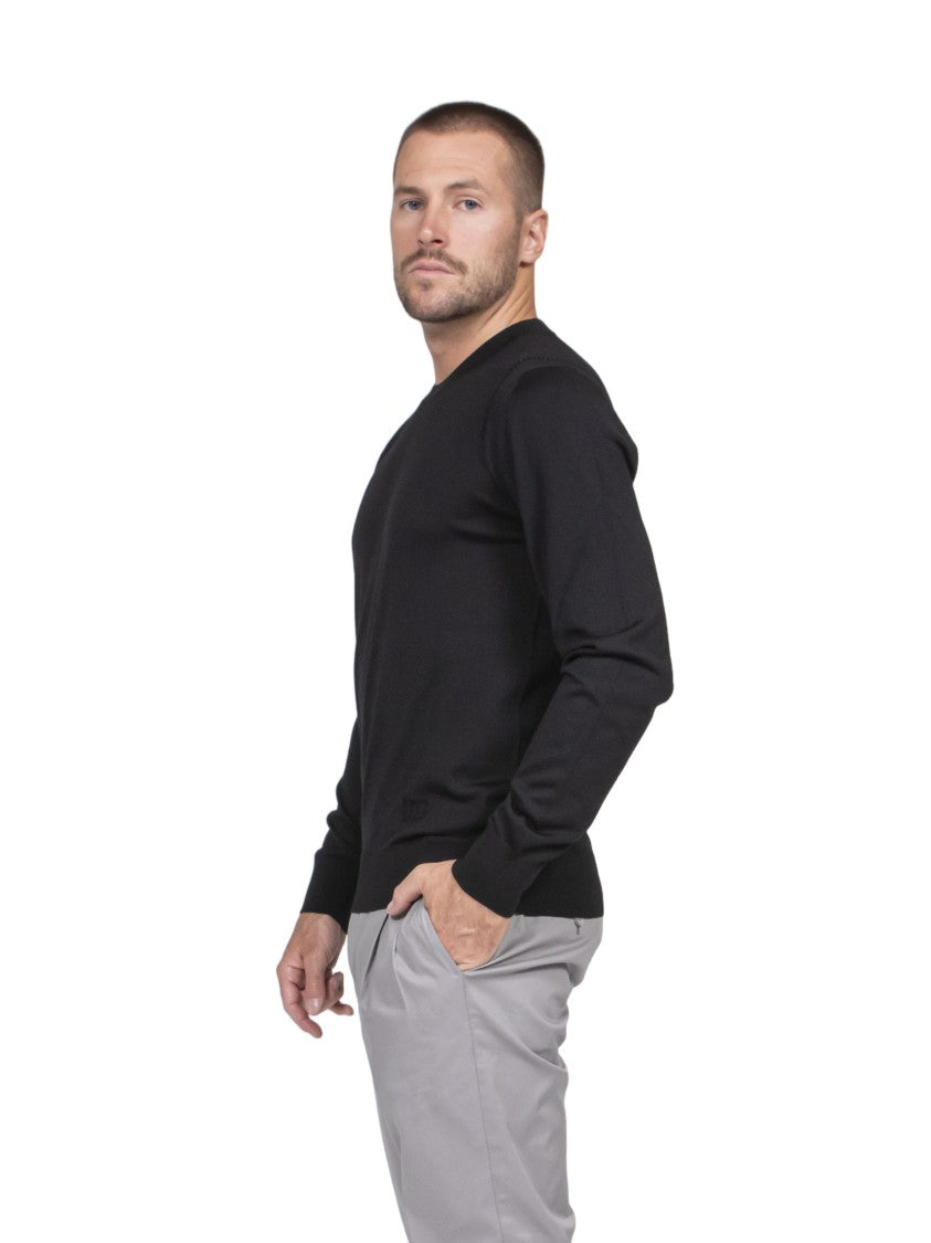 Dolce & Gabbana Maglia Girocollo Minimalist Long-Sleeve Pullover