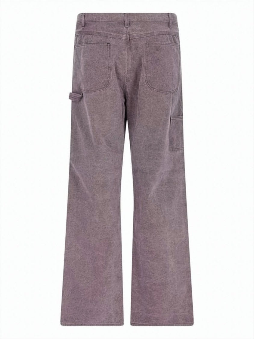 Auralee Relaxed Fit Straight-Leg Pants