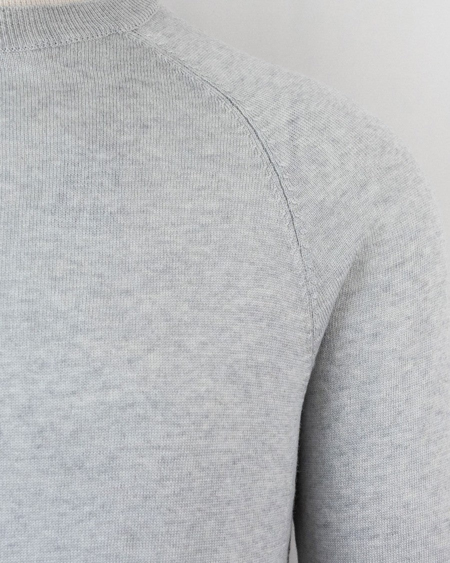 Eleventy Grey Crewneck Sweater