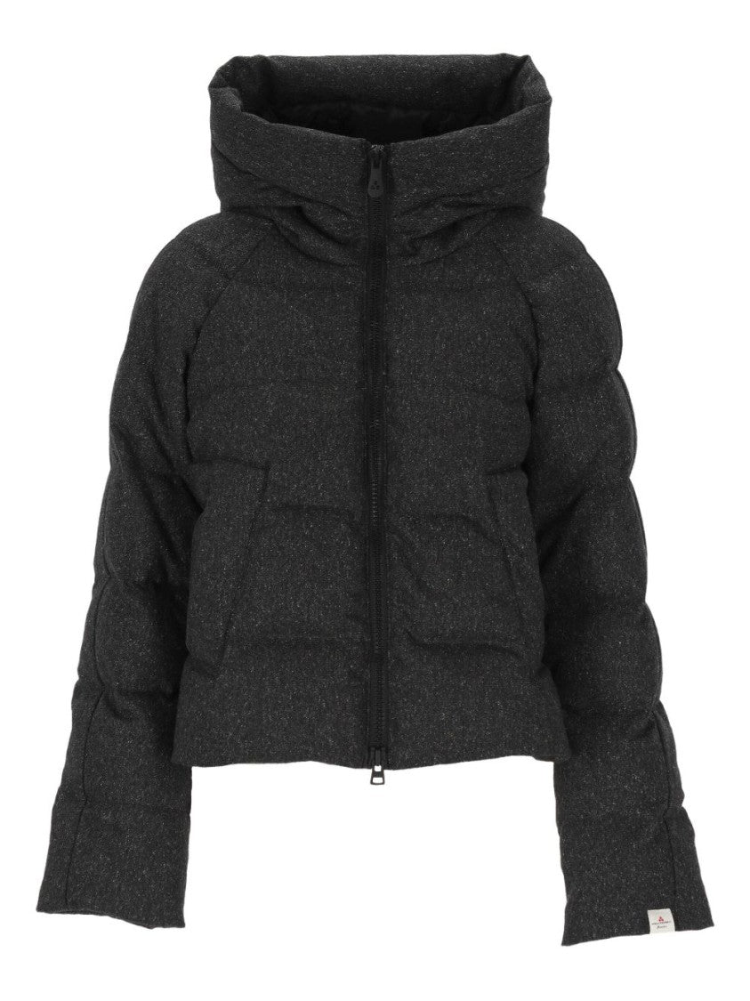 Peuterey Cropped Padded Jacket With High Collar