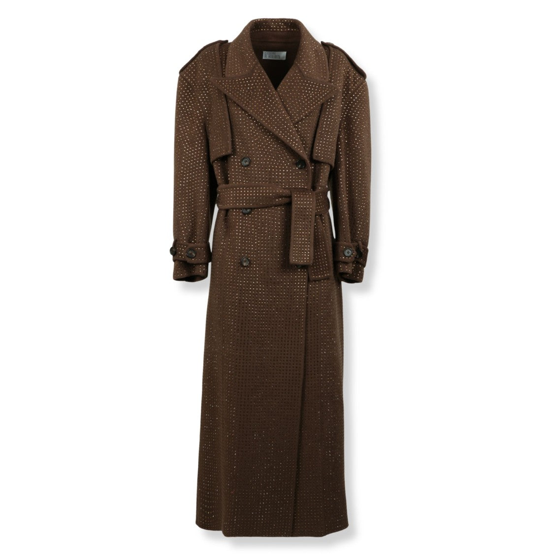 Giuseppe Di Morabito Structured Mid-Length Coat With Tailored Fit