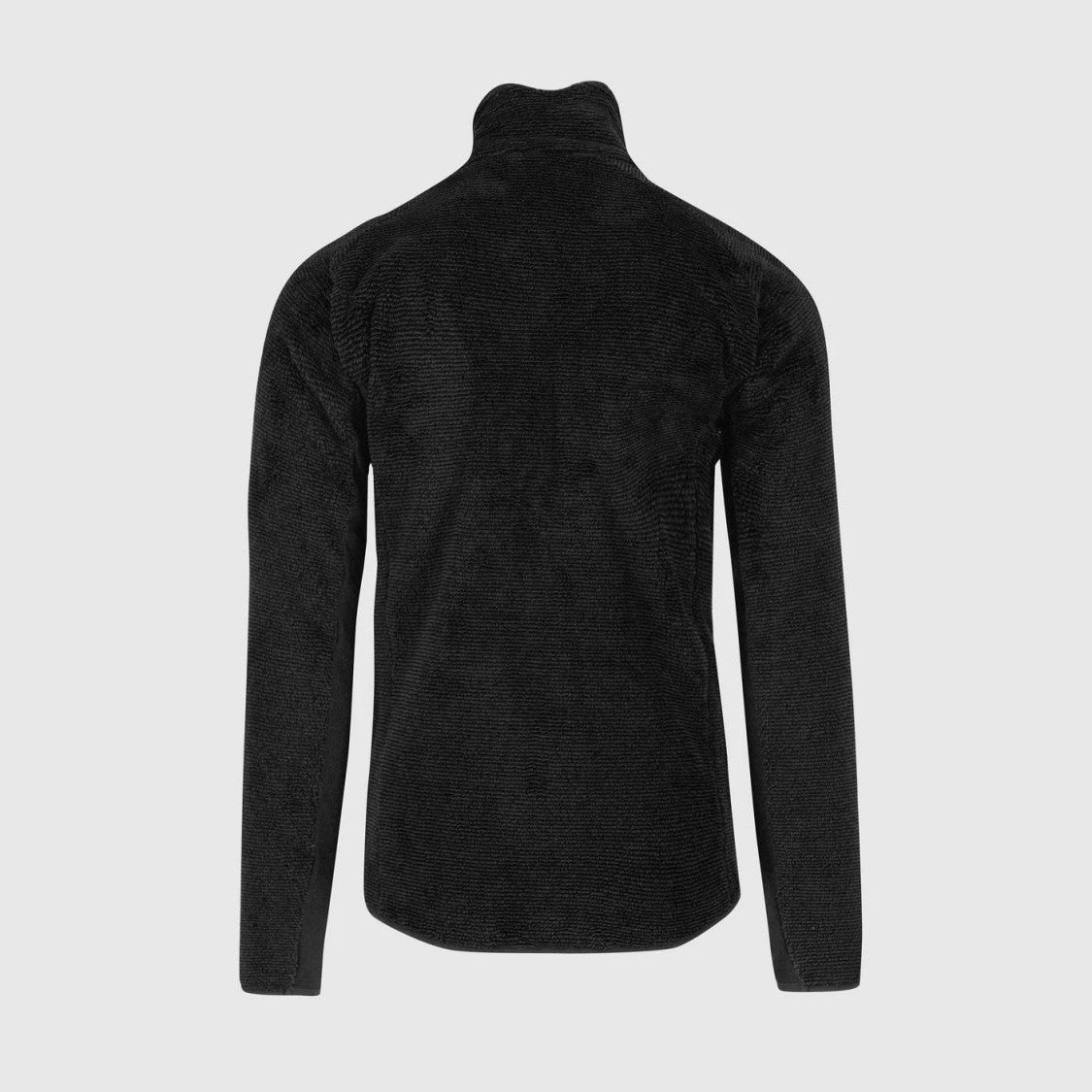 Karpos Black Vertice Fleece Jacket With Contoured Collar