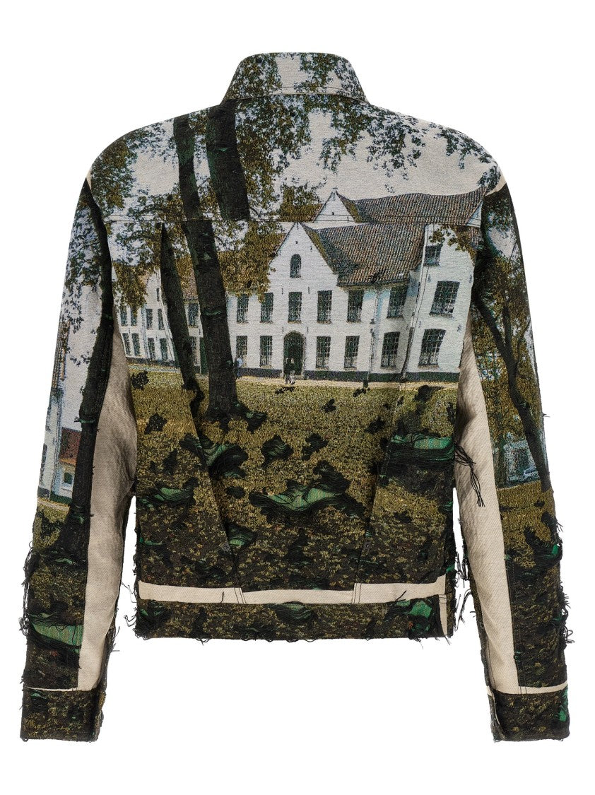 Junya Watanabe Jacquard Square Jacket