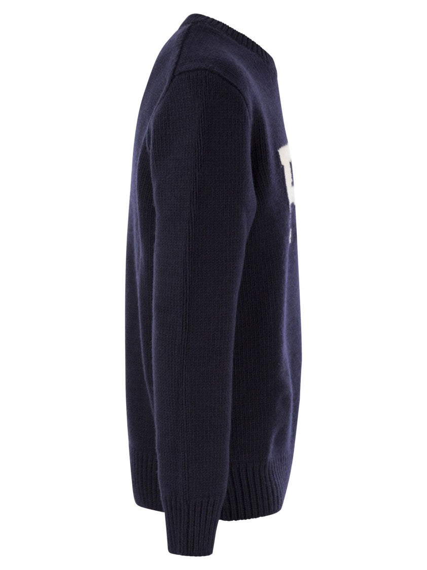 Polo Ralph Lauren Rl Wool Inlay Sweater