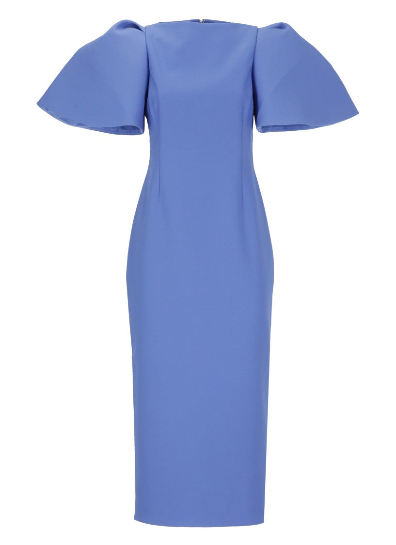 Solace London Blue Lora Midi Dress