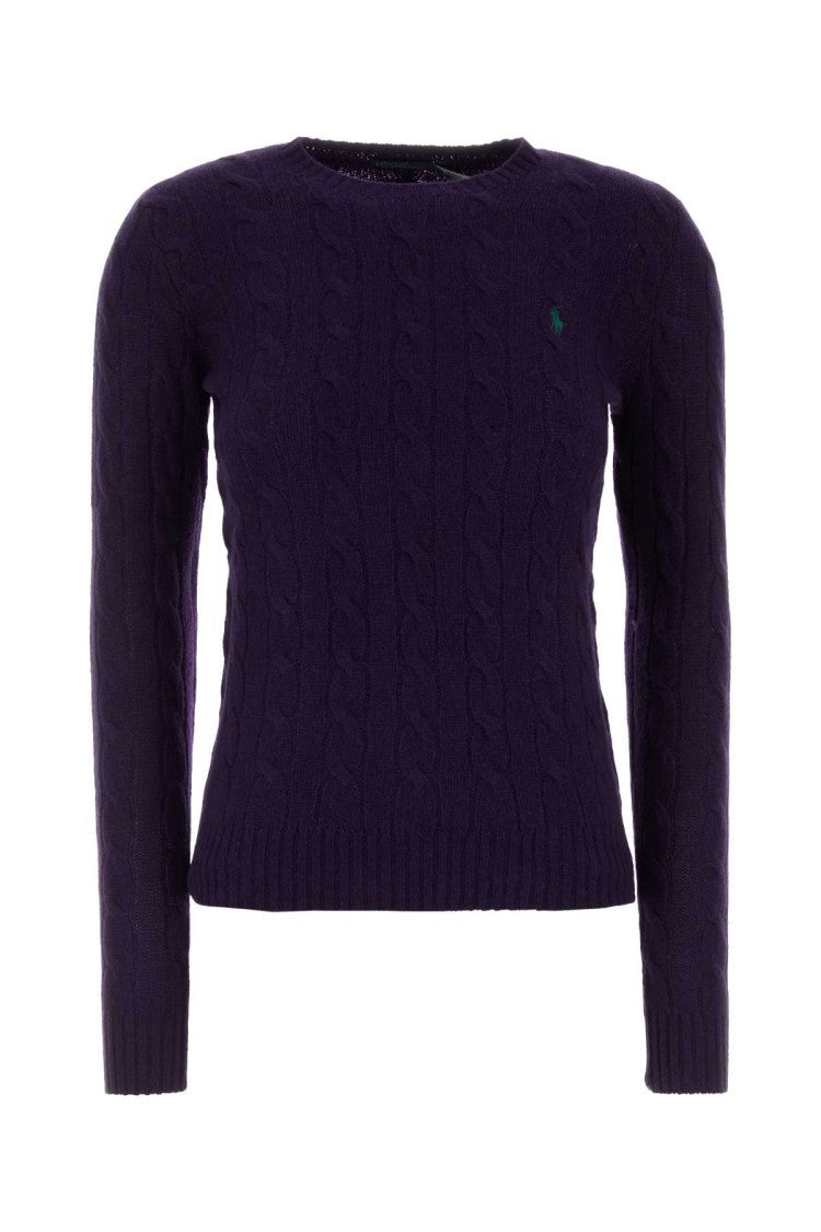 Polo Ralph Lauren Aubergine Wool Blend Sweater