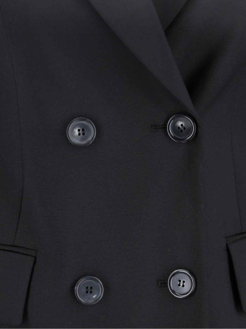 Sportmax Double-Breasted Tailored Blazer With Classic Lapels