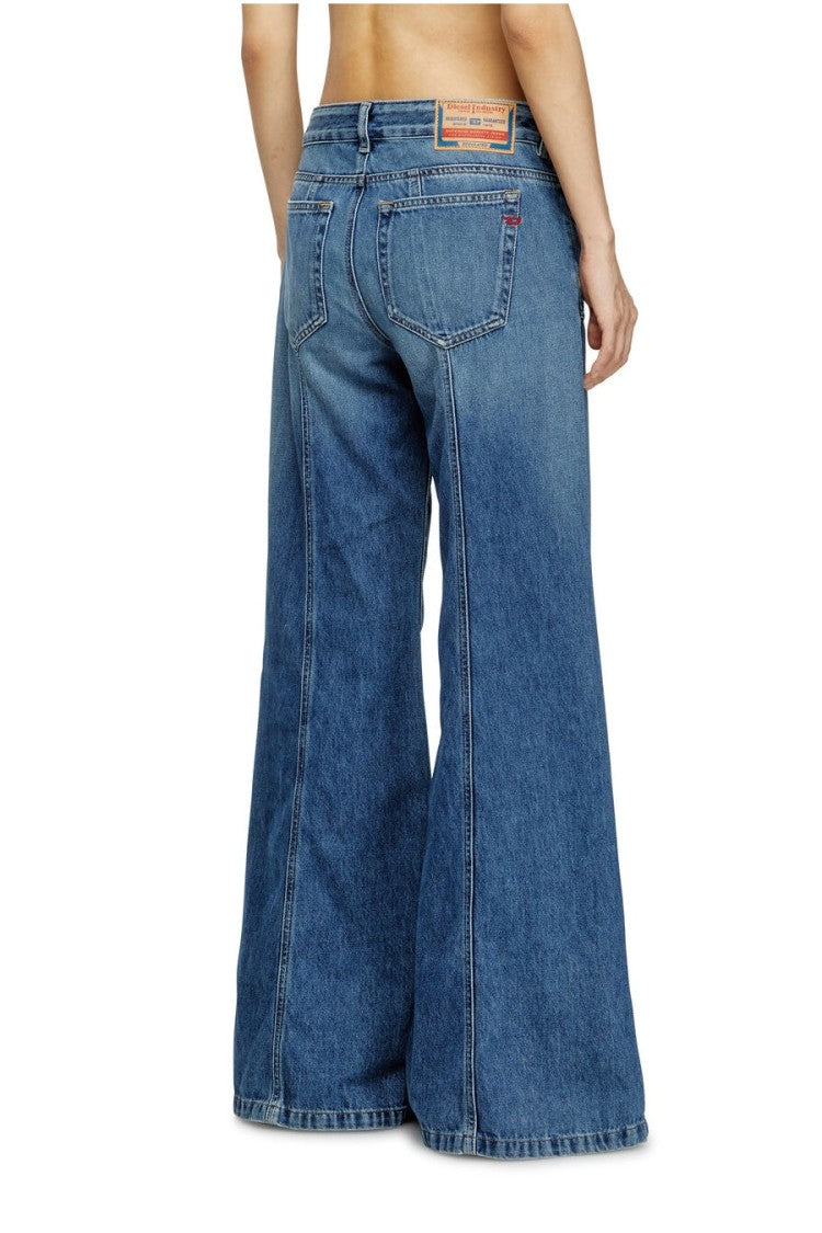 Diesel Blue Cotton Jeans