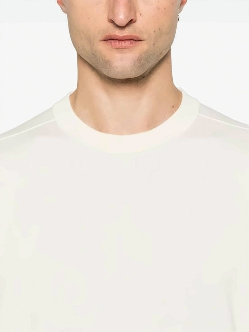 Stone Island Crewneck Knit Sweater With Distinctive Sleeve Patch