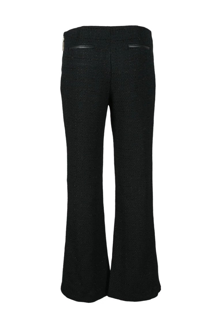 Simona Corsellini Textured Flared Trousers