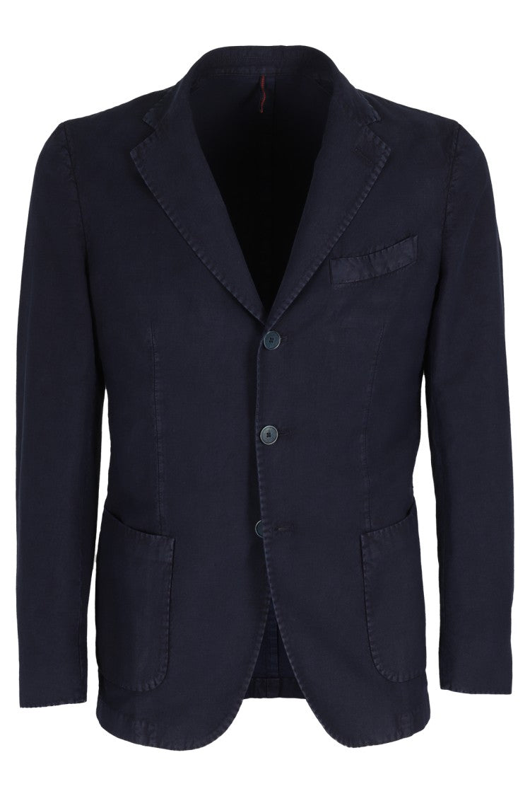 Santaniello Linen Cotton Weave Jacket