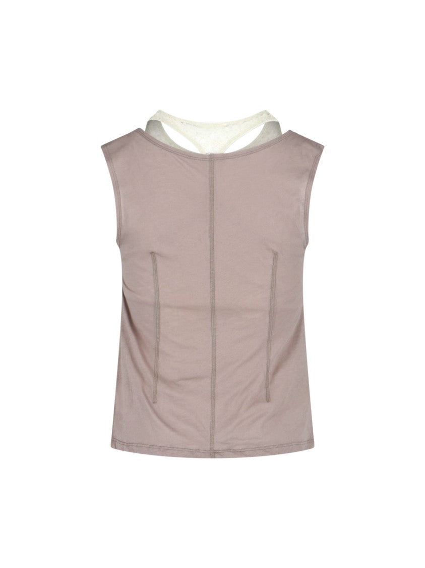 Our Legacy Brown Cotton Swim Tank Top