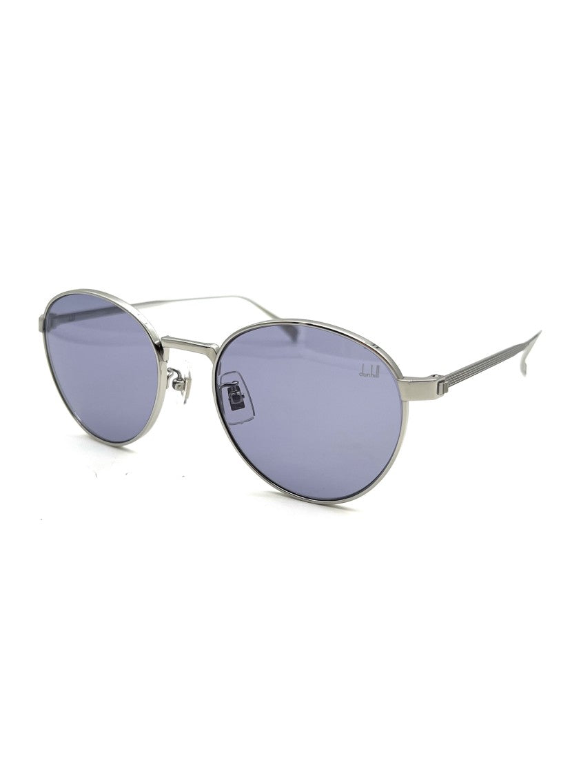 Dunhill Du0034s Titanium Metallic Oval Sunglasses