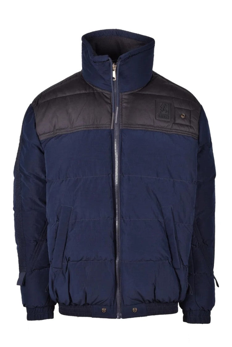 Diesel Down Jacket Men Blue