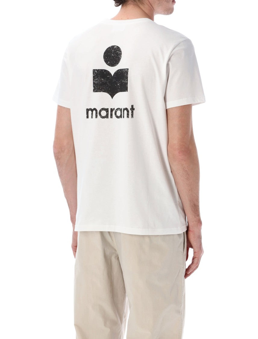 Isabel Marant Marant Zafferh Cotton Logo T-Shirt