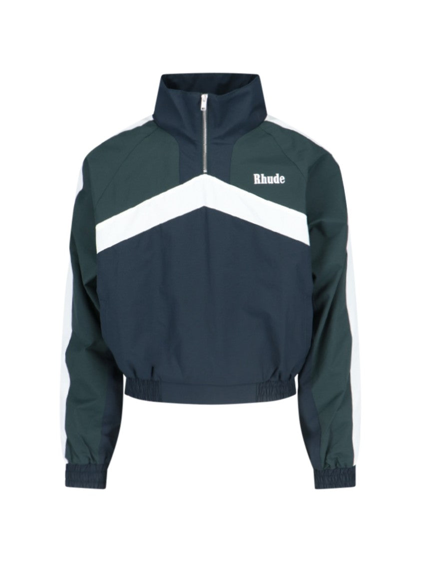 Rhude Motorsport Track Technical Jacket In Green