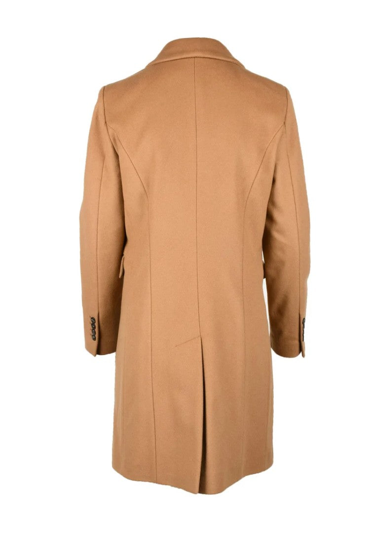 Annie Paris Wool And Cashmere Coat - Beige