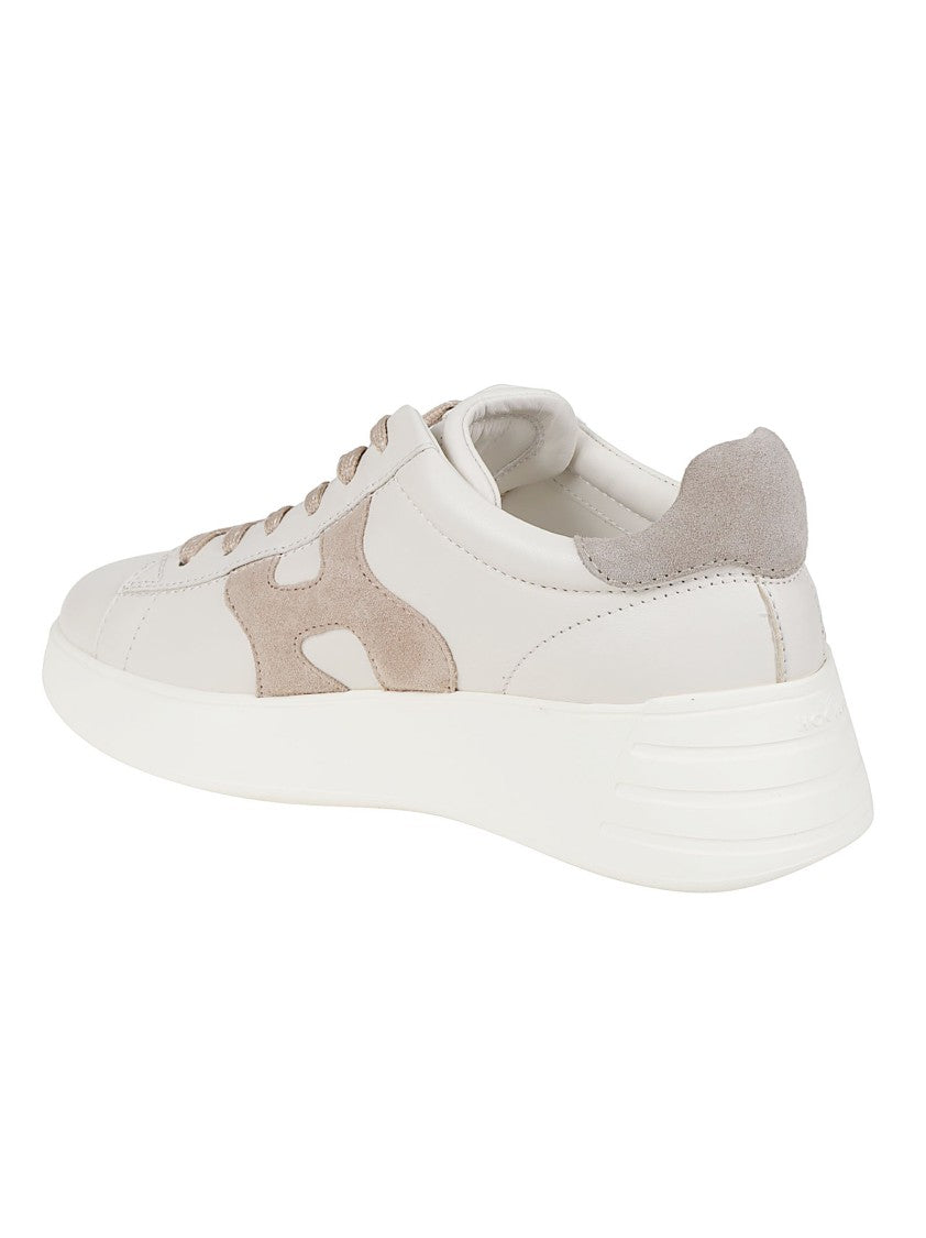 Hogan Rebel H562 Calf Leather Suede Sneakers