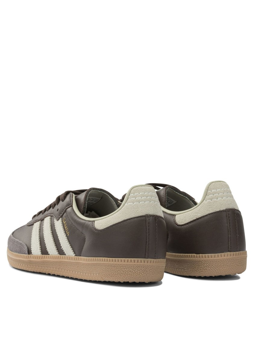 Adidas Originals Suede And Leather Low-Top Sneakers