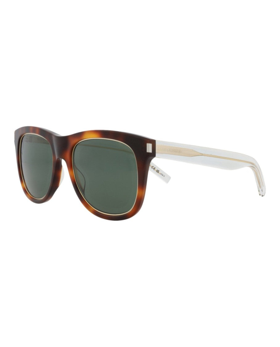 Saint Laurent Square-Frame Recycled Acetate Sunglasses